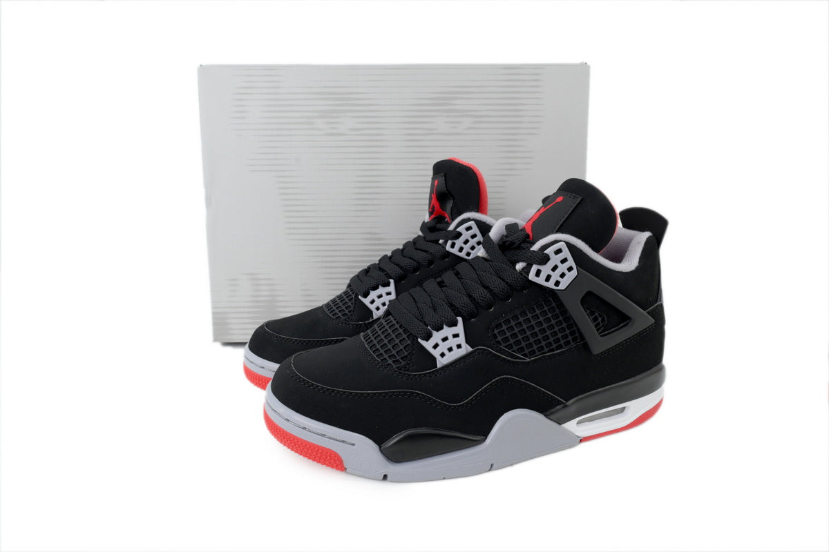 Air Jordan 4 Retro OG 'Bred' – Black/Red – OV Version