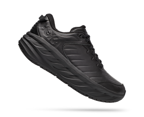 HOKA Men's Bondi SR - BLACK / BLACK (Wide)