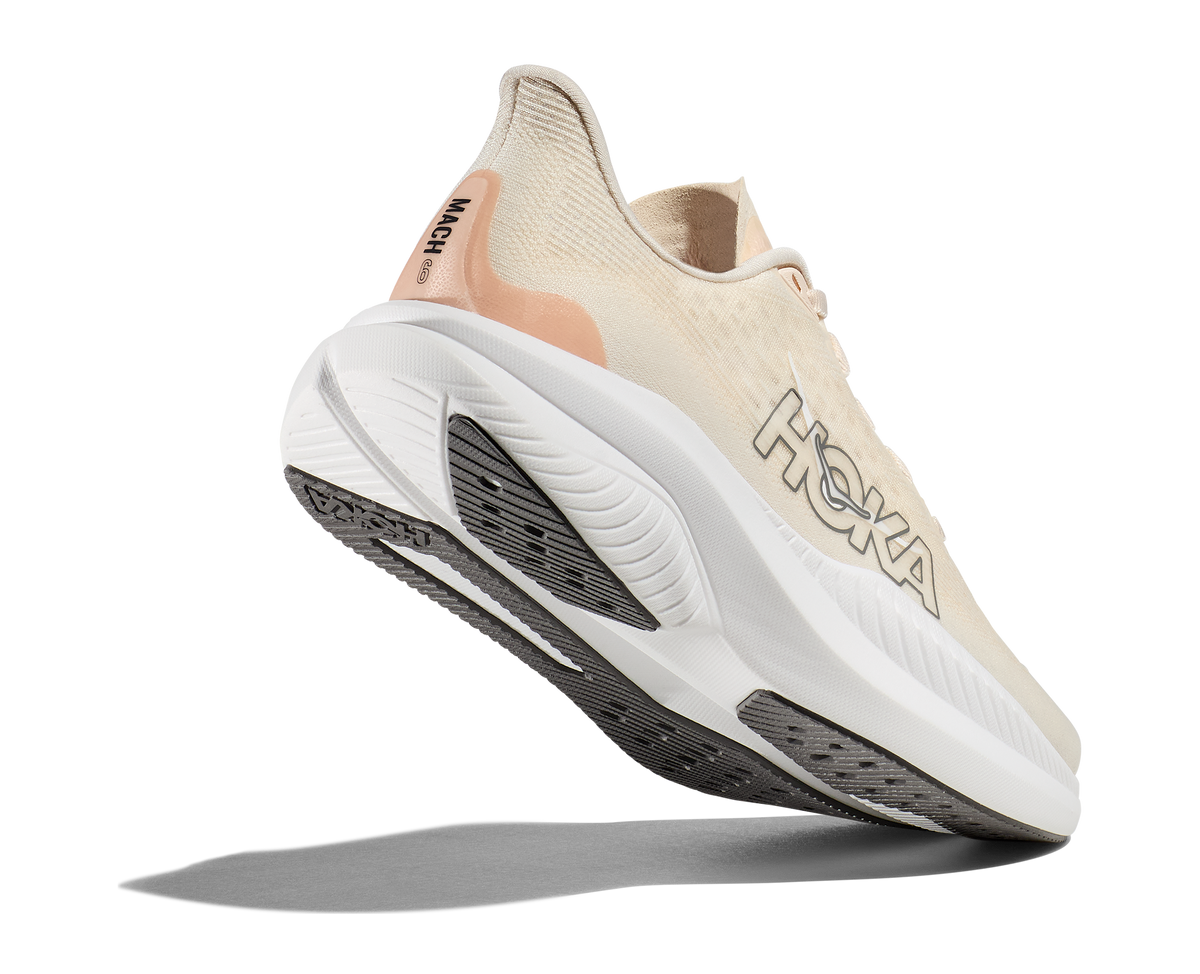HOKA Women's Mach 6 - EGGNOG / VANILLA