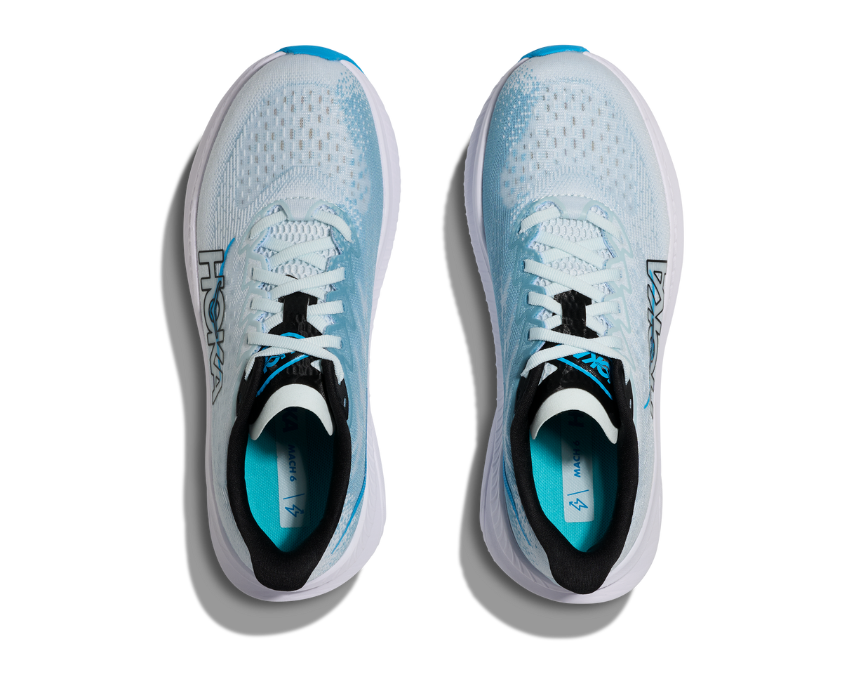 HOKA Women's Mach 6 - TUNDRA BLUE / RAINDROP