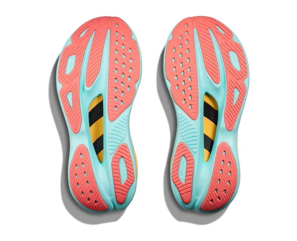 HOKA Women's Skyward X - BLANC DE BLANC / SWIM DAY