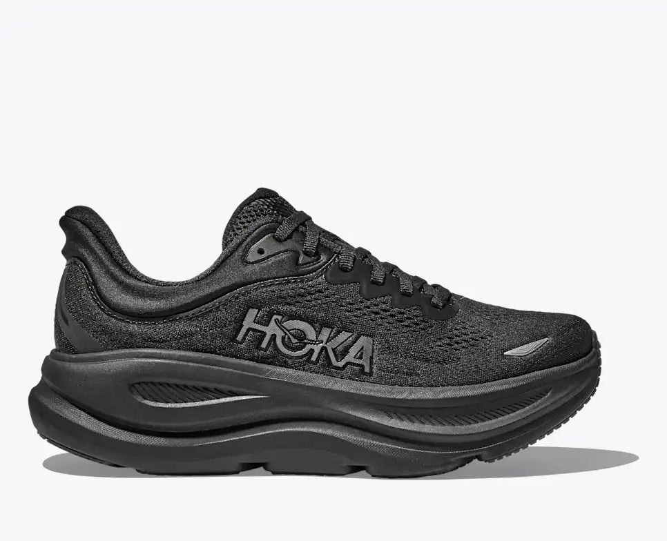 HOKA Men's Bondi 9 - BLACK / BLACK (Extra Wide)