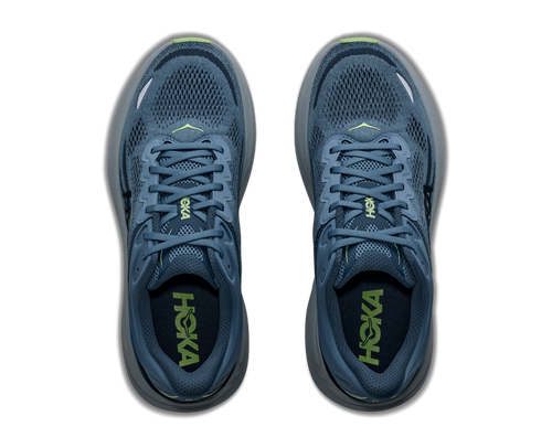 HOKA Men's Bondi 9 - DOWNPOUR / THUNDER CLOUD (Extra Wide)