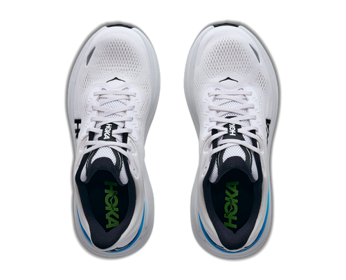 HOKA Men's Bondi 9 - FROST / BLACK (Wide)