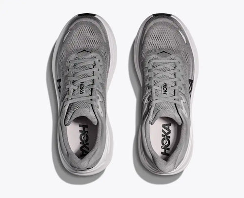 HOKA Men's Bondi 9 - GALACTIC GREY / STELLAR GREY (Extra Wide)