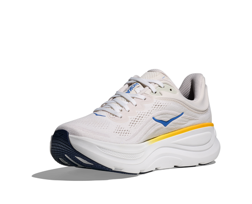 HOKA Men's Bondi 9 - WHITE / GROUT
