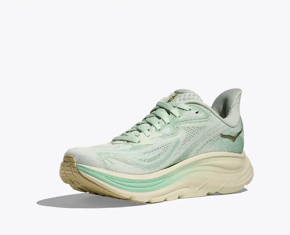 HOKA Women's Clifton 10 - SEA GLASS / JADEITE (Wide)