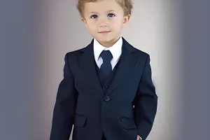 Boys Navy Suit (Classic Slim)