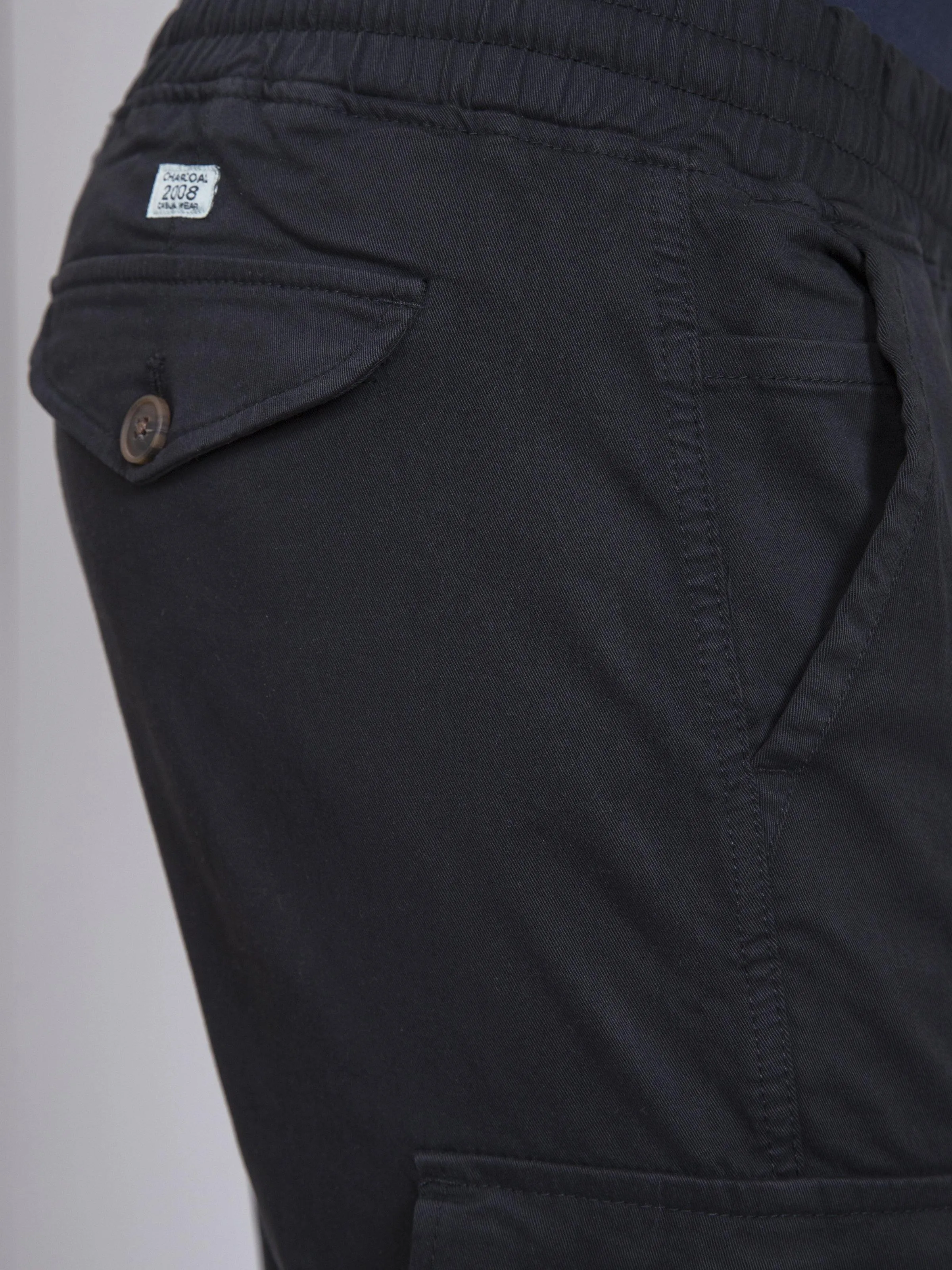 CARGO JOGGAR  BLACK TROUSER