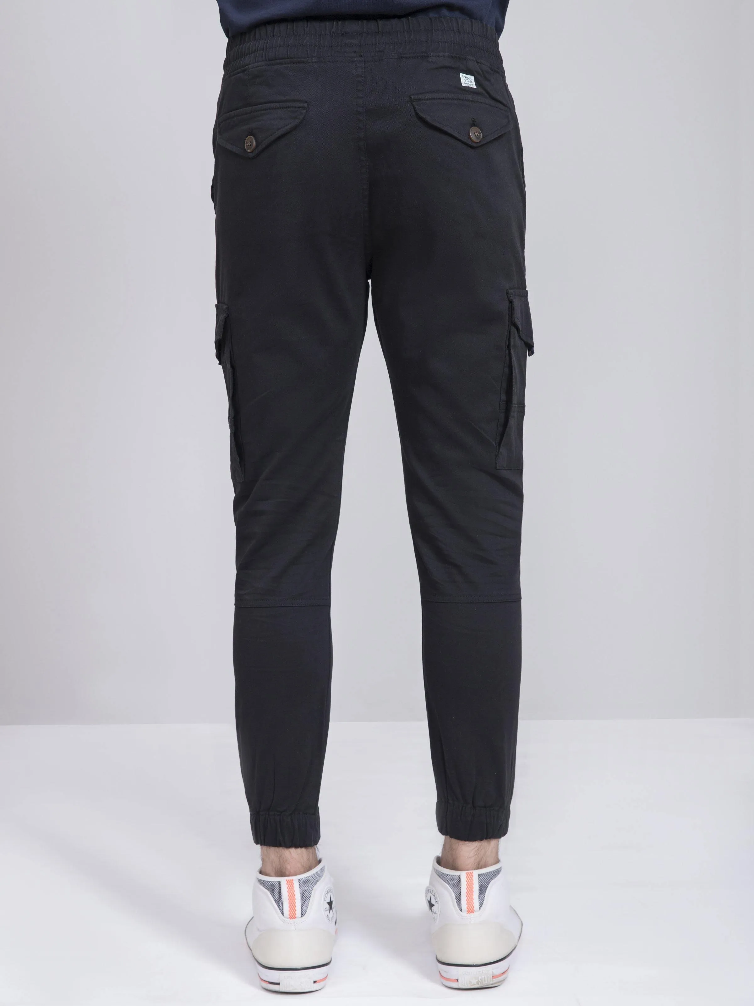 CARGO JOGGAR  BLACK TROUSER