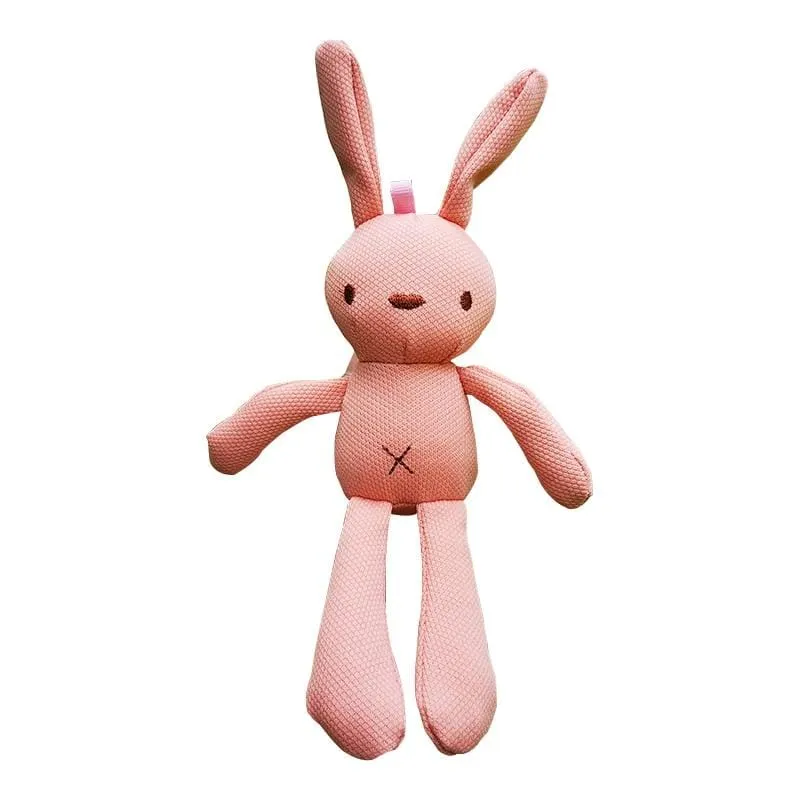 Cartoon Teddy Bear Rabbit Plush Toys Cute Bunny Keychain Pendant Doll Soft Stuffed Animal Plush Toy Wedding Party Birthday Decor