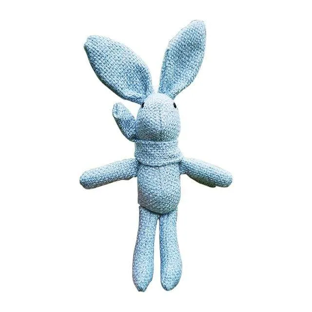 Cartoon Teddy Bear Rabbit Plush Toys Cute Bunny Keychain Pendant Doll Soft Stuffed Animal Plush Toy Wedding Party Birthday Decor