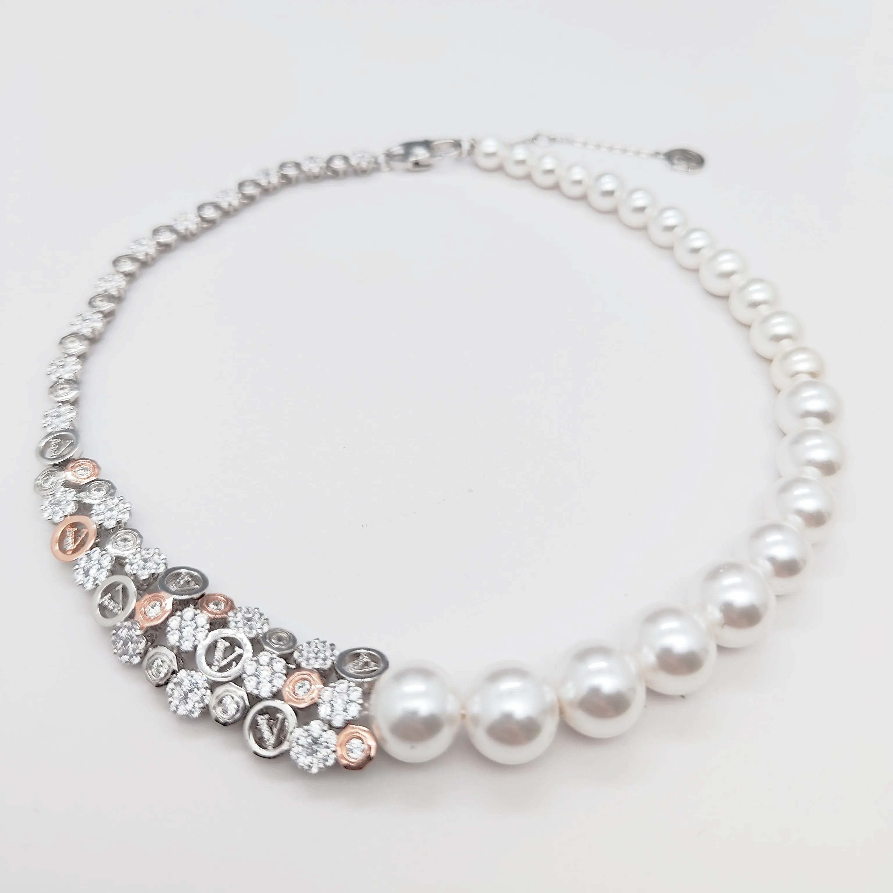 Cherry Blossom Sweet 18K Pearl Necklace