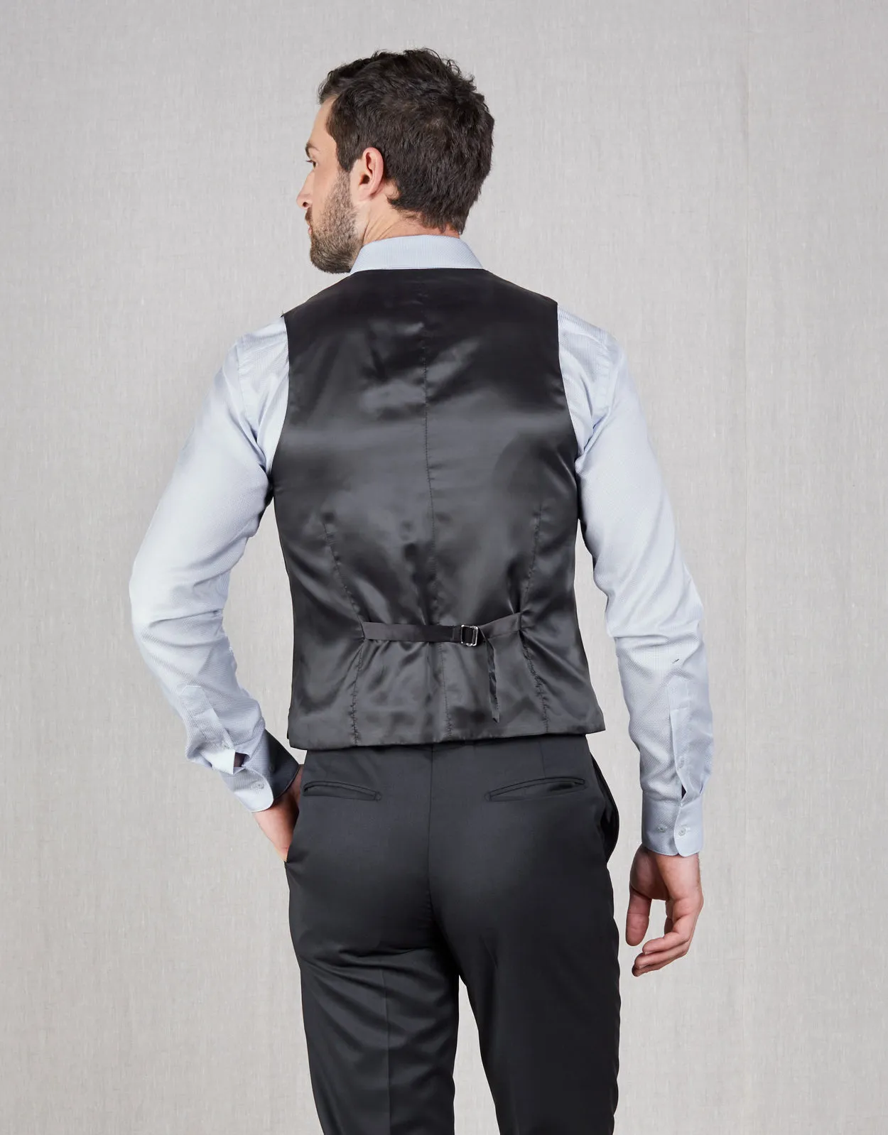 Churchill Black Waistcoat