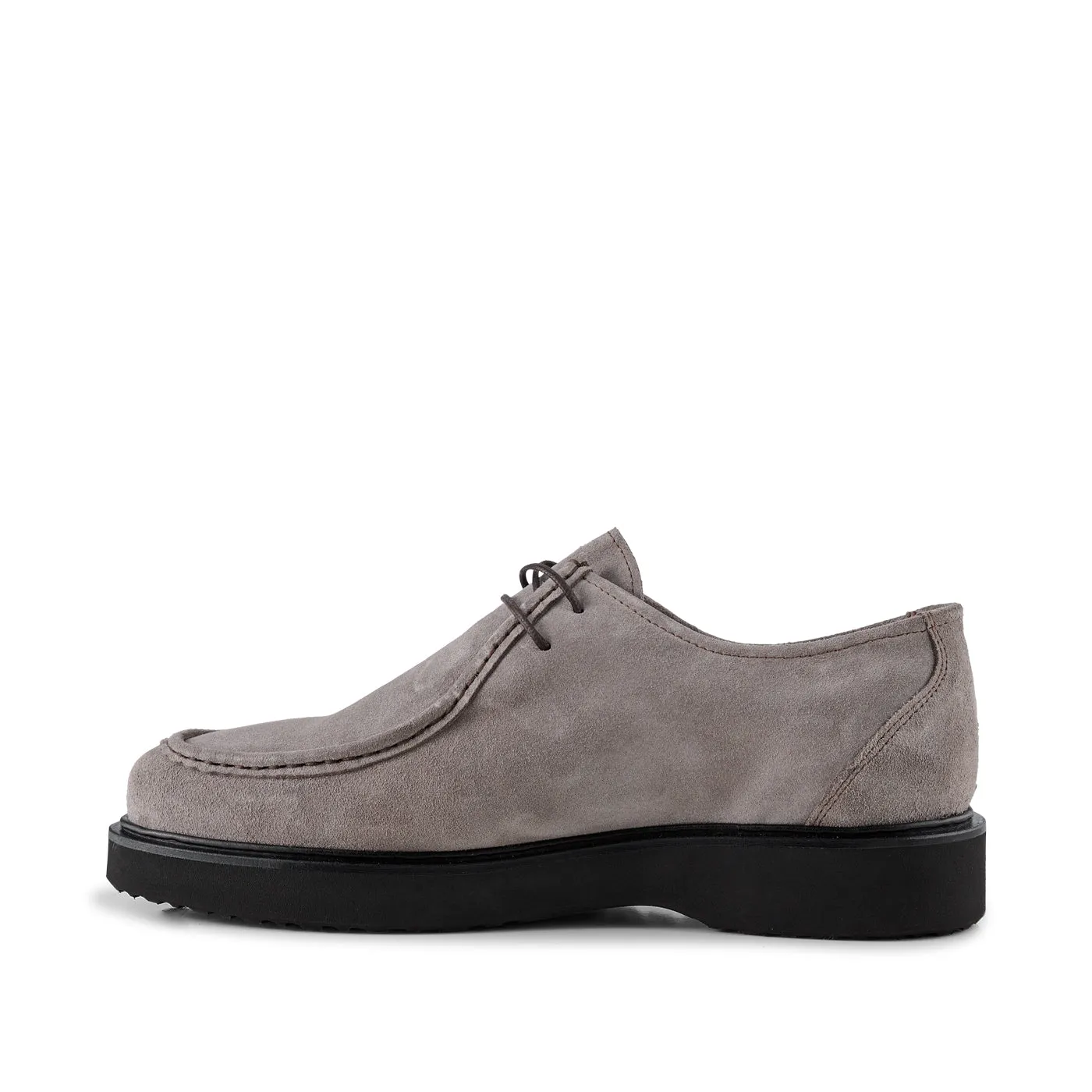 Cosmos apron shoe suede - TAUPE