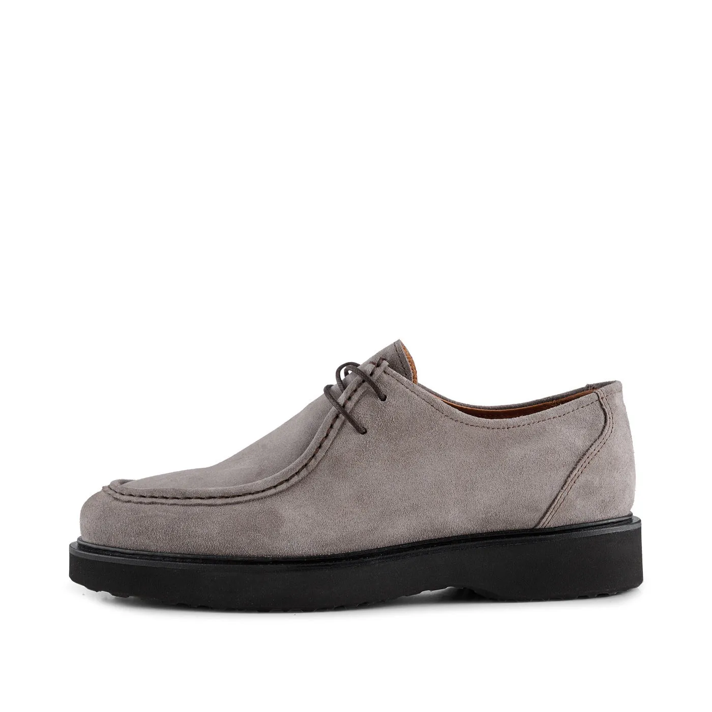 Cosmos apron shoe suede - TAUPE