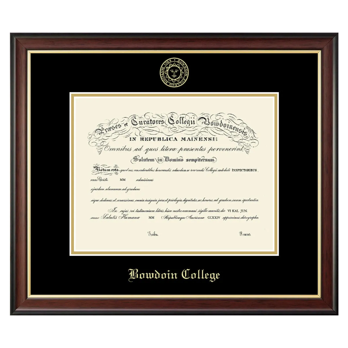 Embossed Studio Gold Diploma Frame from Church Hill Classics