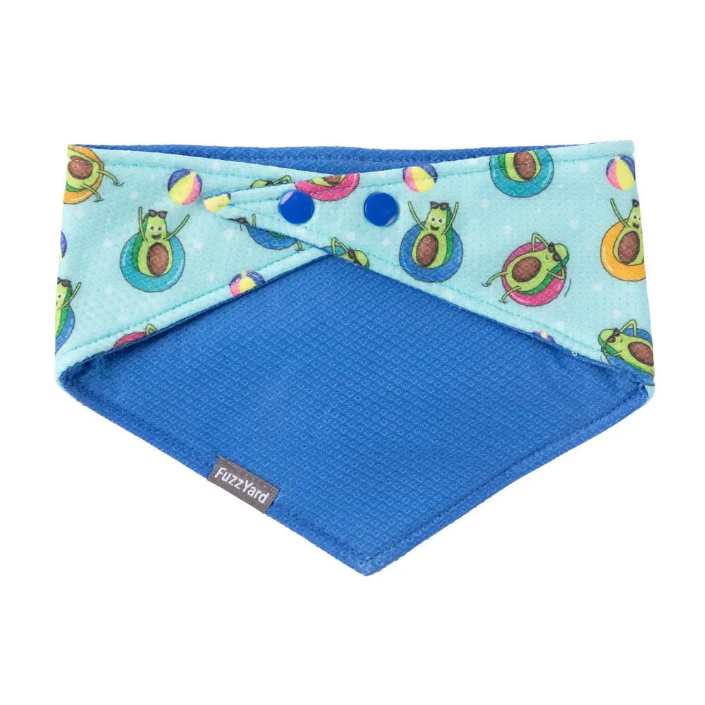 FuzzYard Cooling Bandana Avo Great Day Small to Medium***