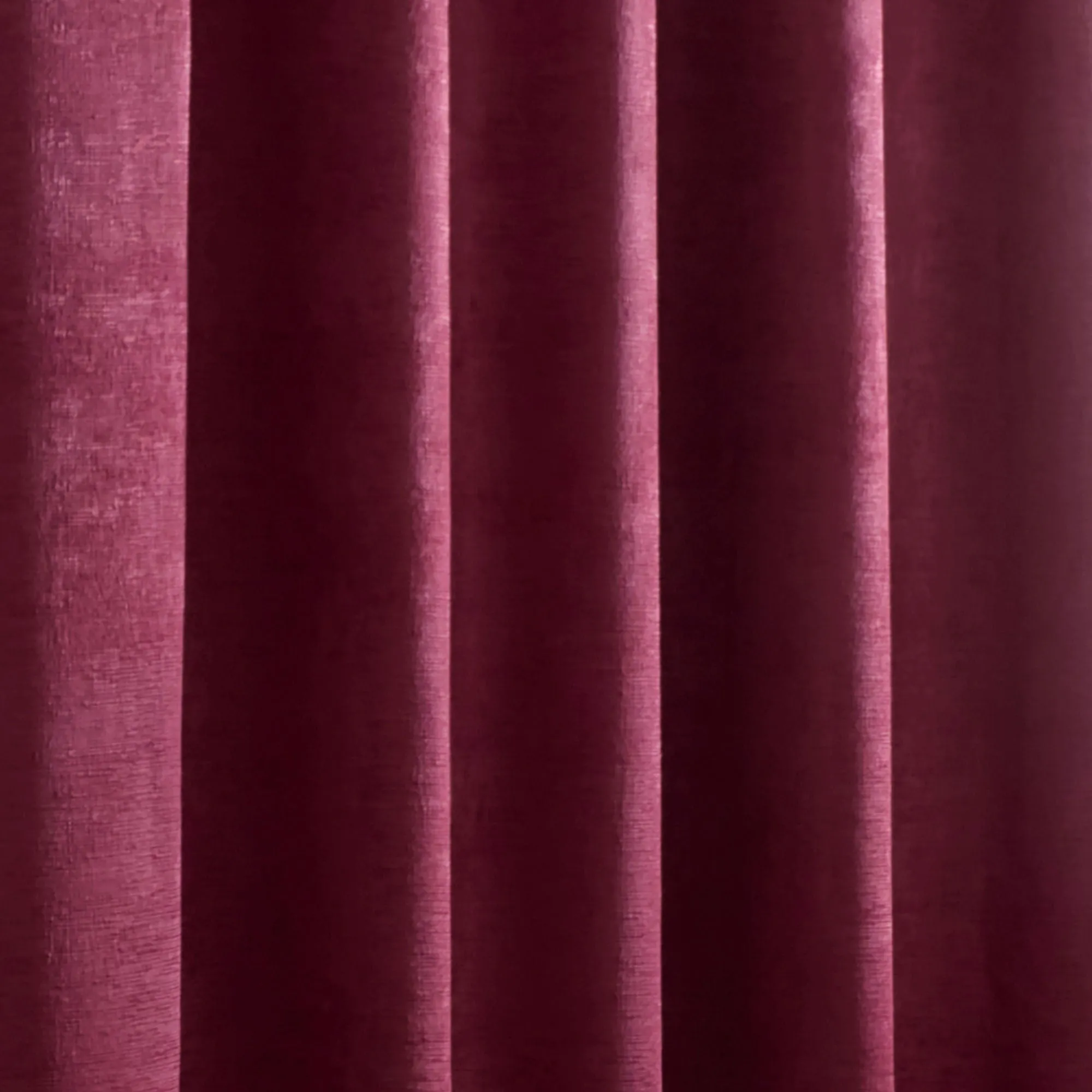 Galaxy Pair of Pencil Pleat Curtains by Fusion in Wine