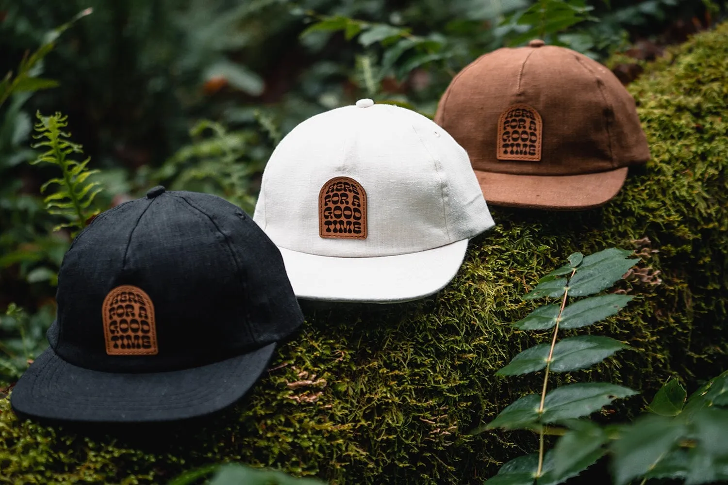 Good Times 100% Hemp Strapback | Natural