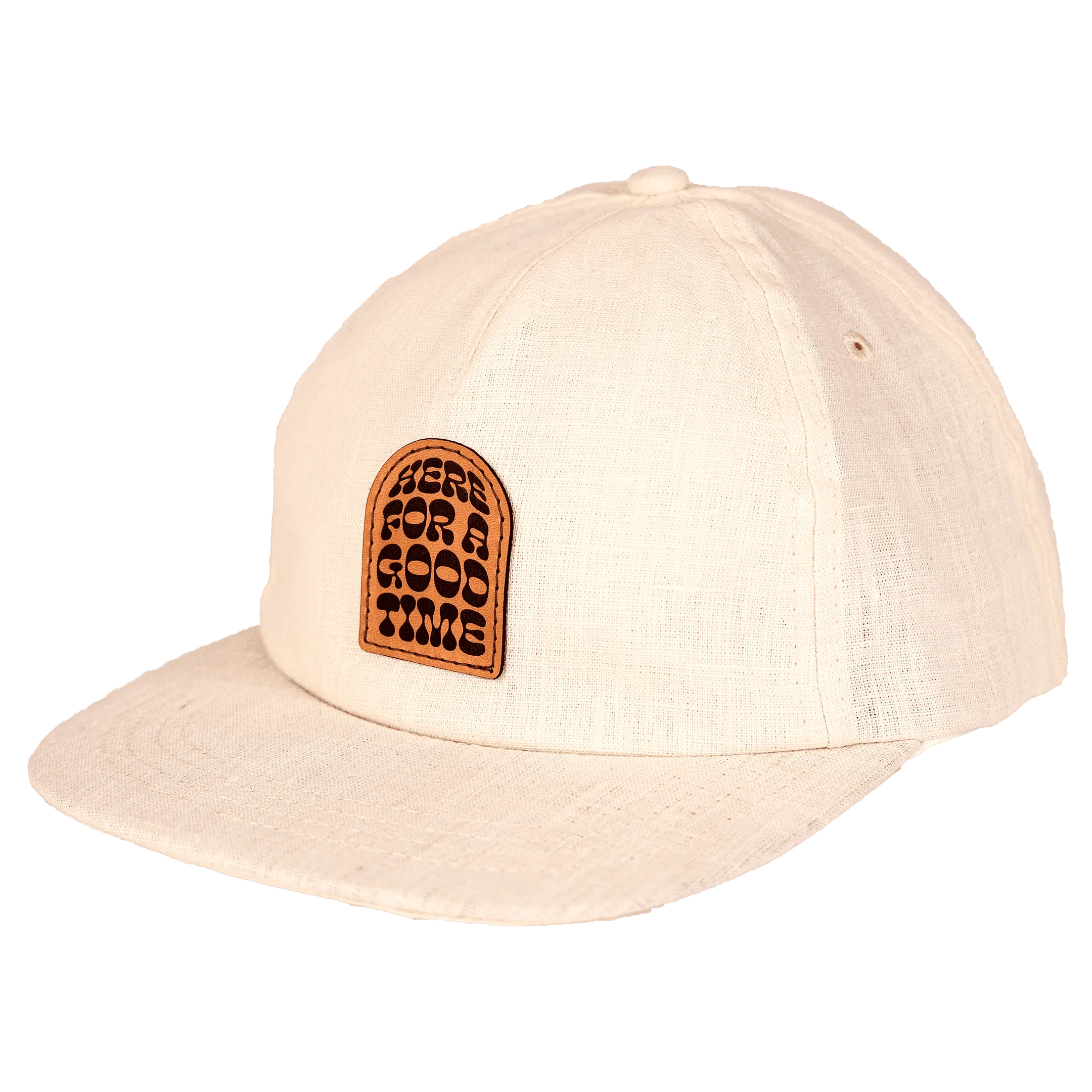 Good Times 100% Hemp Strapback | Natural