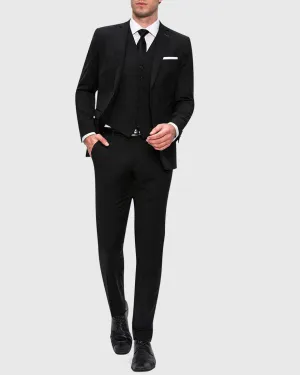 JOE BLACK FJV032 ANCHOR BLACK 2P SUIT