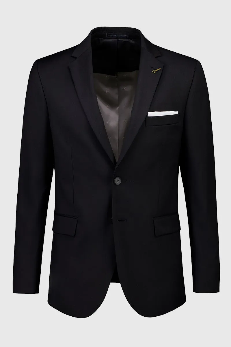 JOE BLACK FJV032 ANCHOR BLACK 2P SUIT