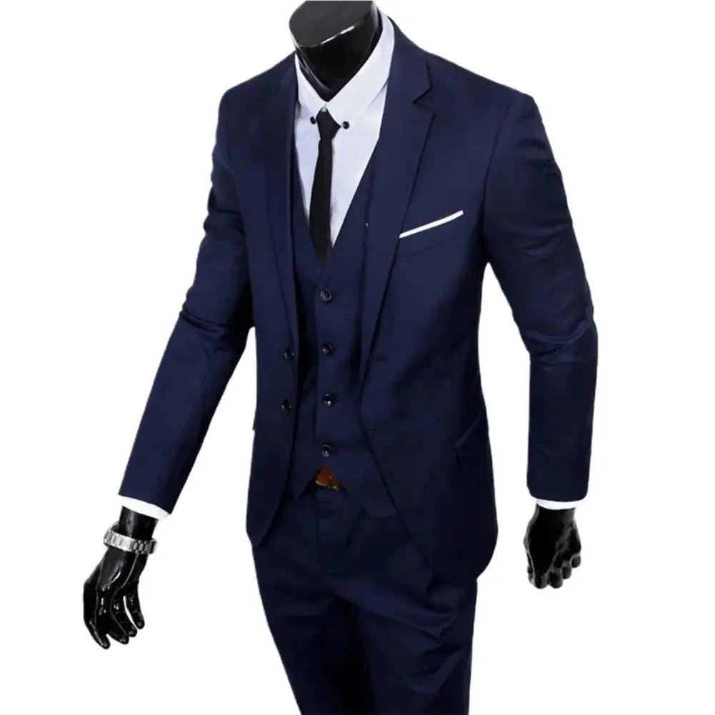 Men's Classic Business Slim Fit Suit