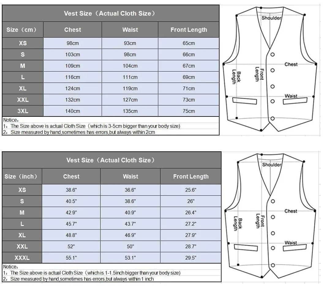 Men's Classic vintage Vest Tweed Herringbone Notch Lapel Waistcoat