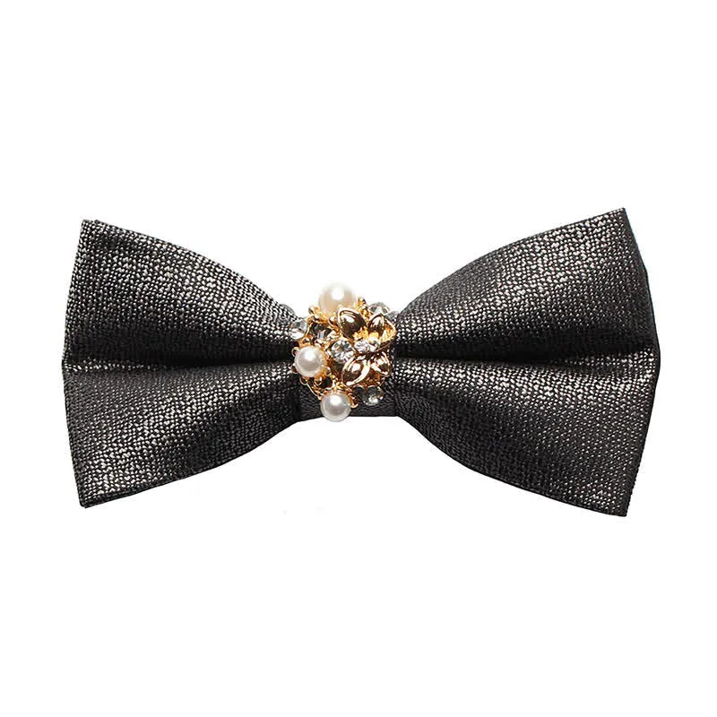 Men's Pearl Formal Tuxedo Bow Tie