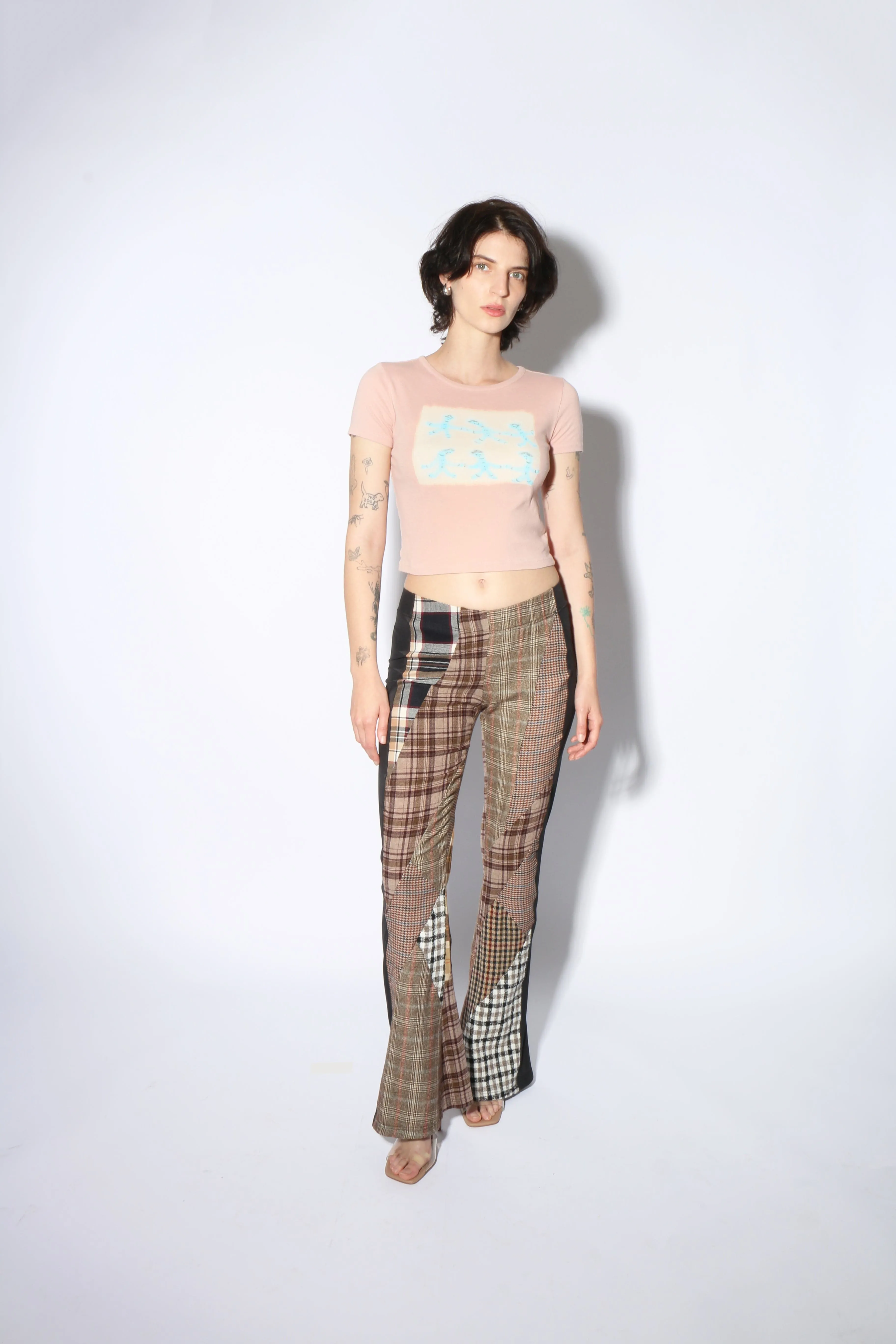 Multi Check Kelly Trousers