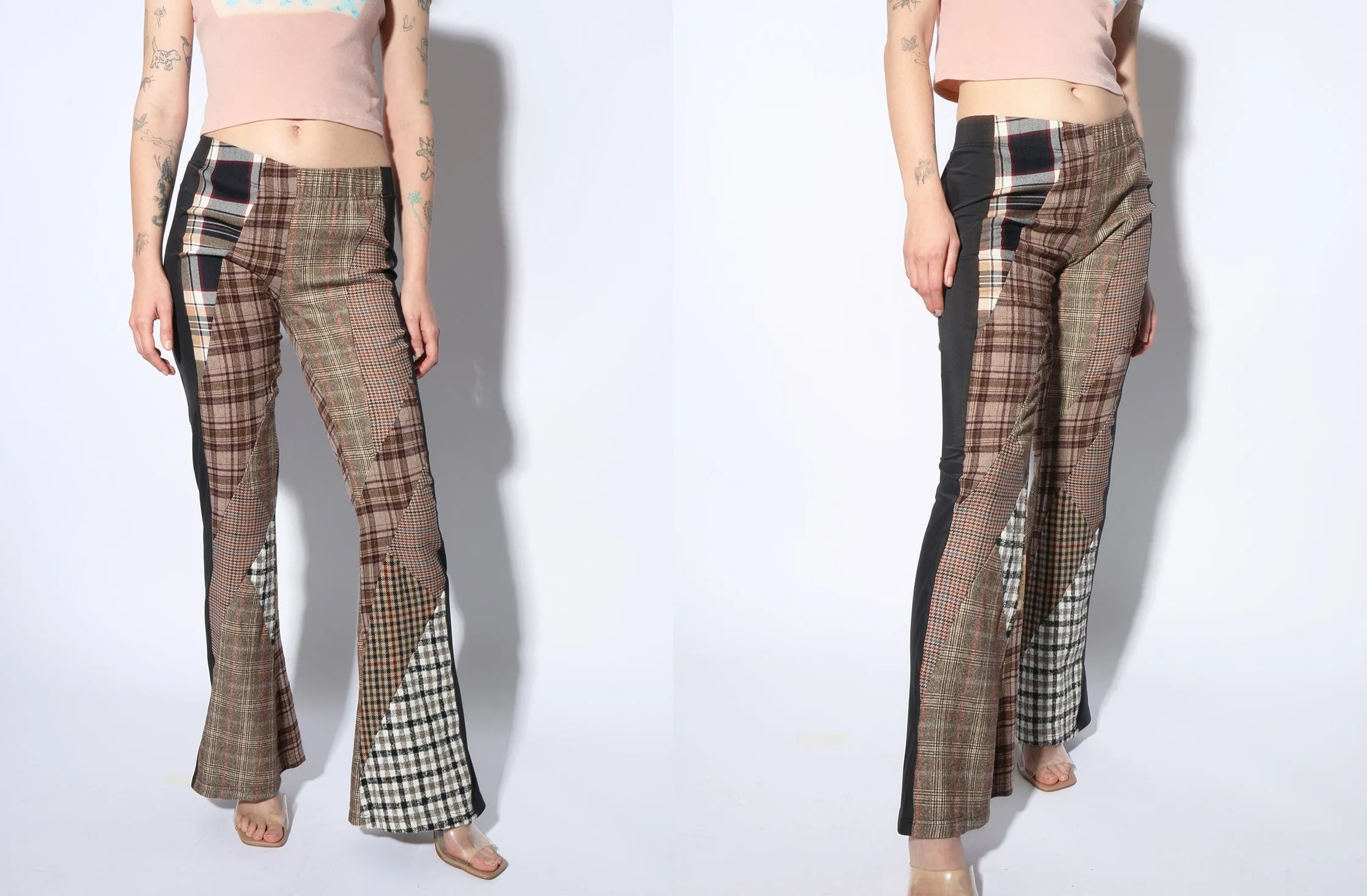 Multi Check Kelly Trousers