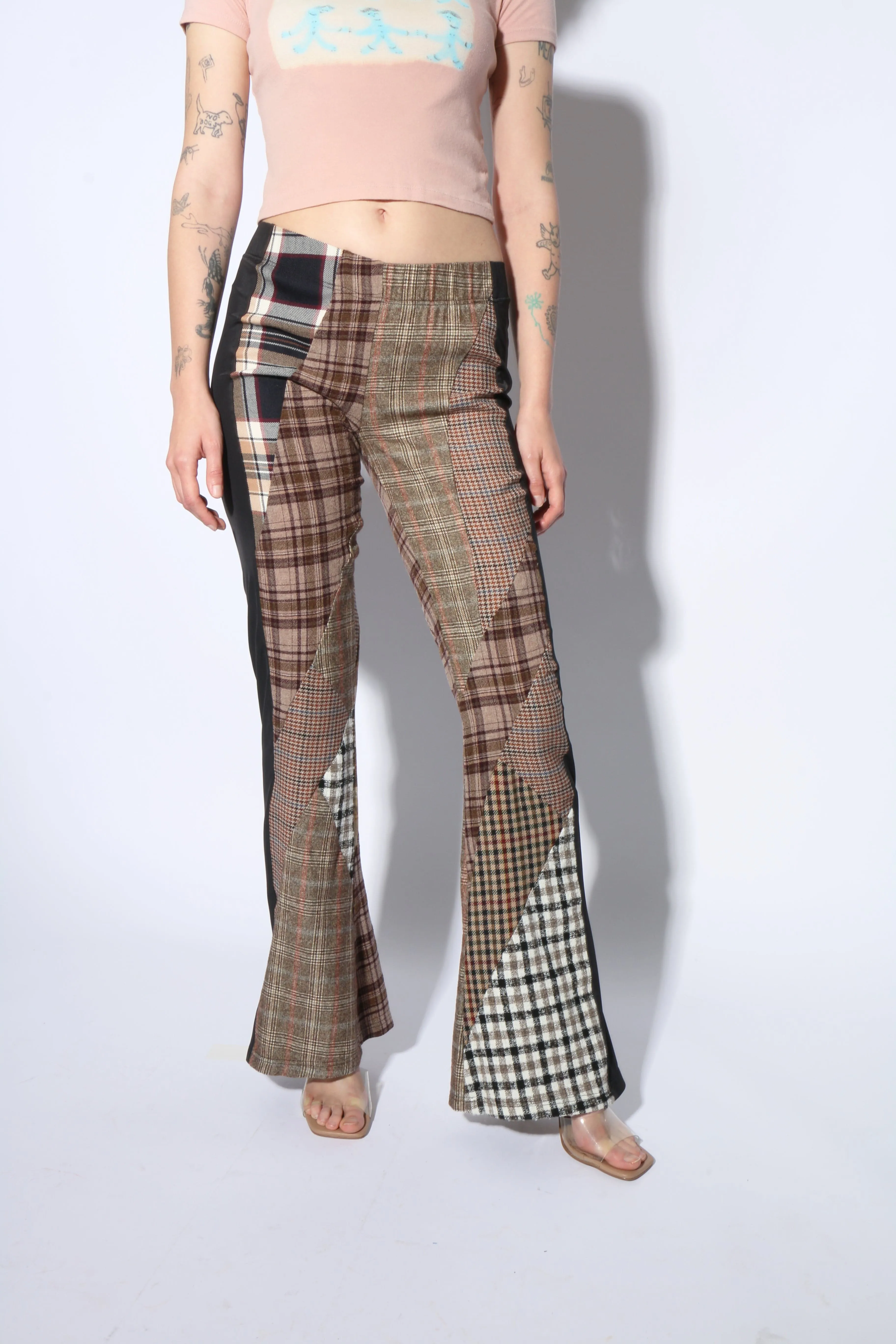 Multi Check Kelly Trousers