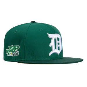 New Era 59Fifty Detroit Tigers 1984 World Series Patch Hat - Green, Green