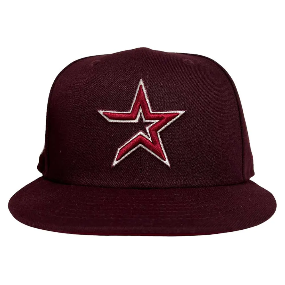 New Era Hat 5950 Houston Astros Maroon 5950 Day