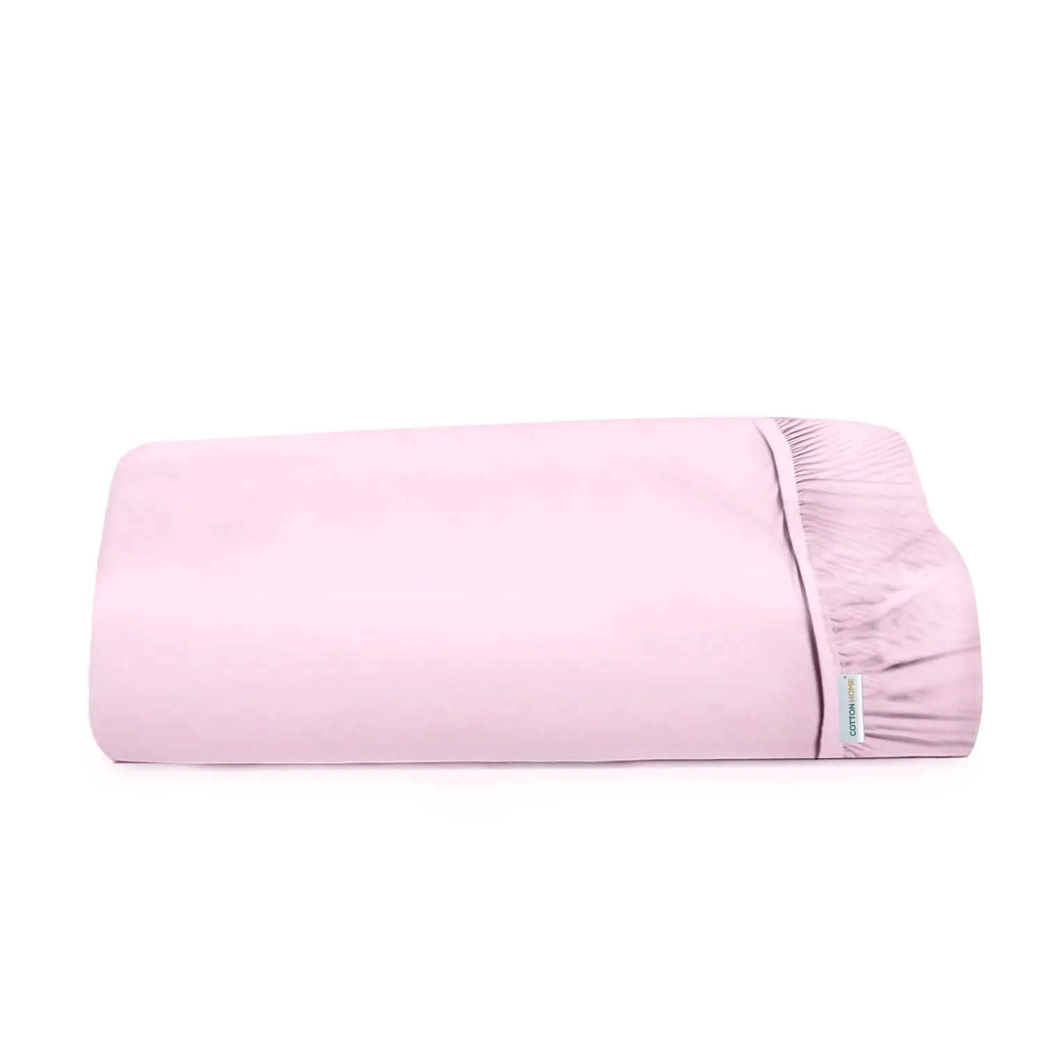 Premium Quality Super Soft Pink Fitted sheet 120x200 25 cm with Deep Pockets