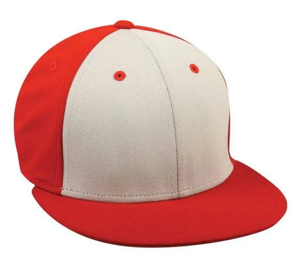 ProFlex Flat Visor Fitted Cap - 3 Tone Colors