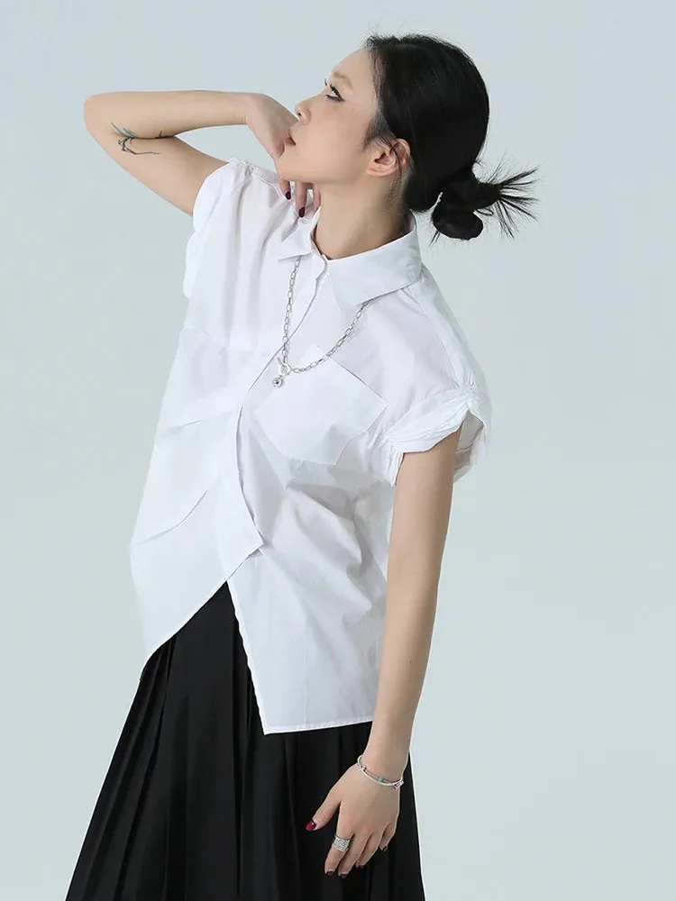 Shanda Short Sleeve Blouse