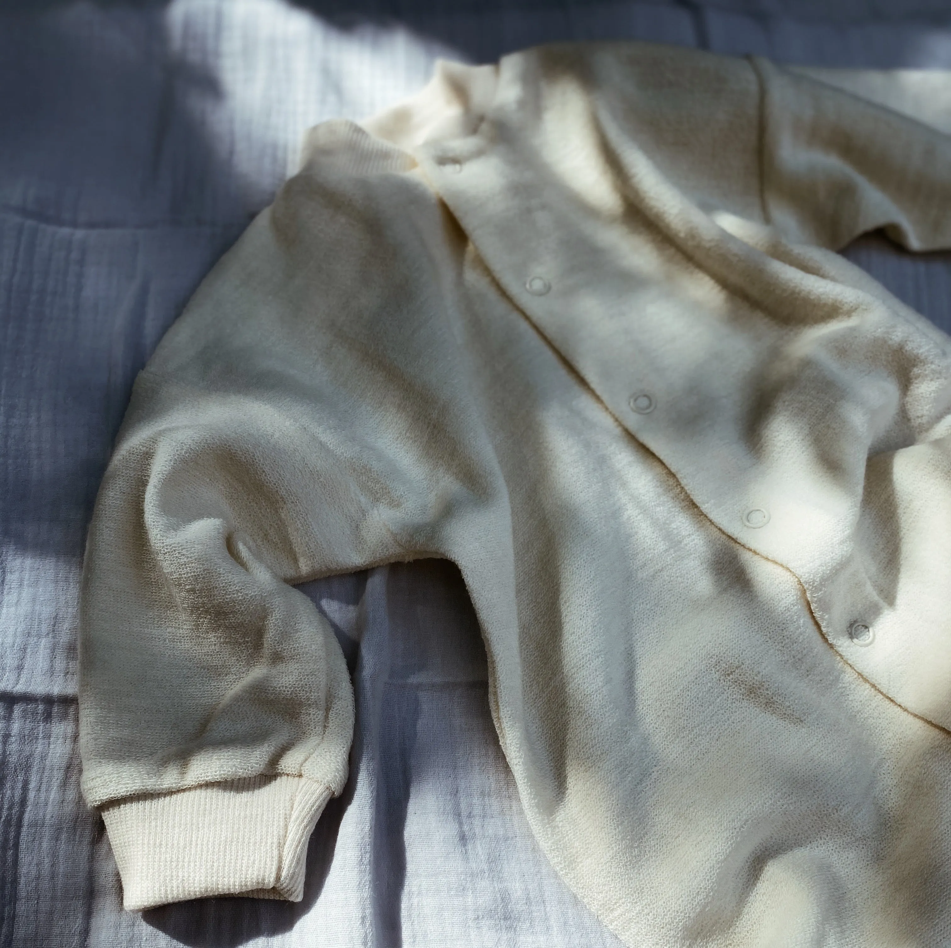 Sleep Suit with Feet - 100% Fine wool