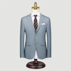 Suit Coat Men's Solid Color Wedding Dress Business Slim Formal Dress Casual Small Suit Men's Suit