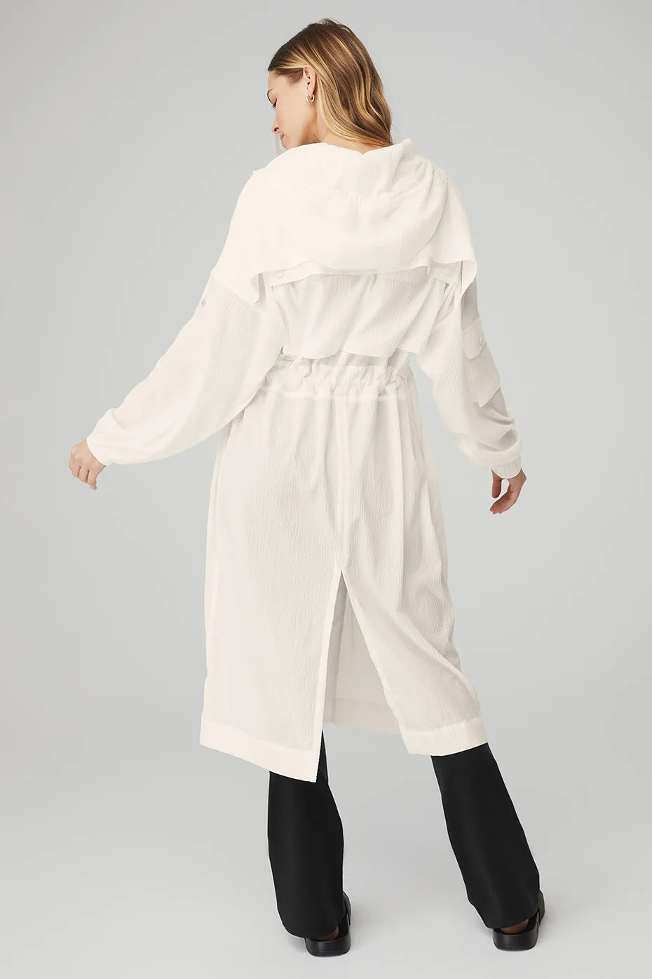 Summer Nights Lightweight Coat - Ivory