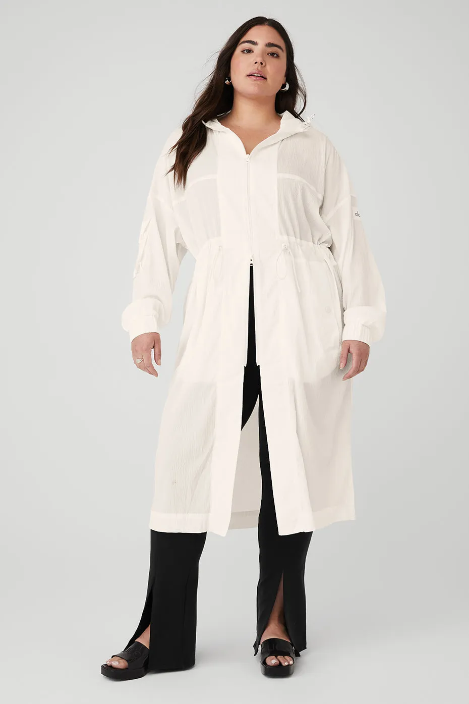 Summer Nights Lightweight Coat - Ivory