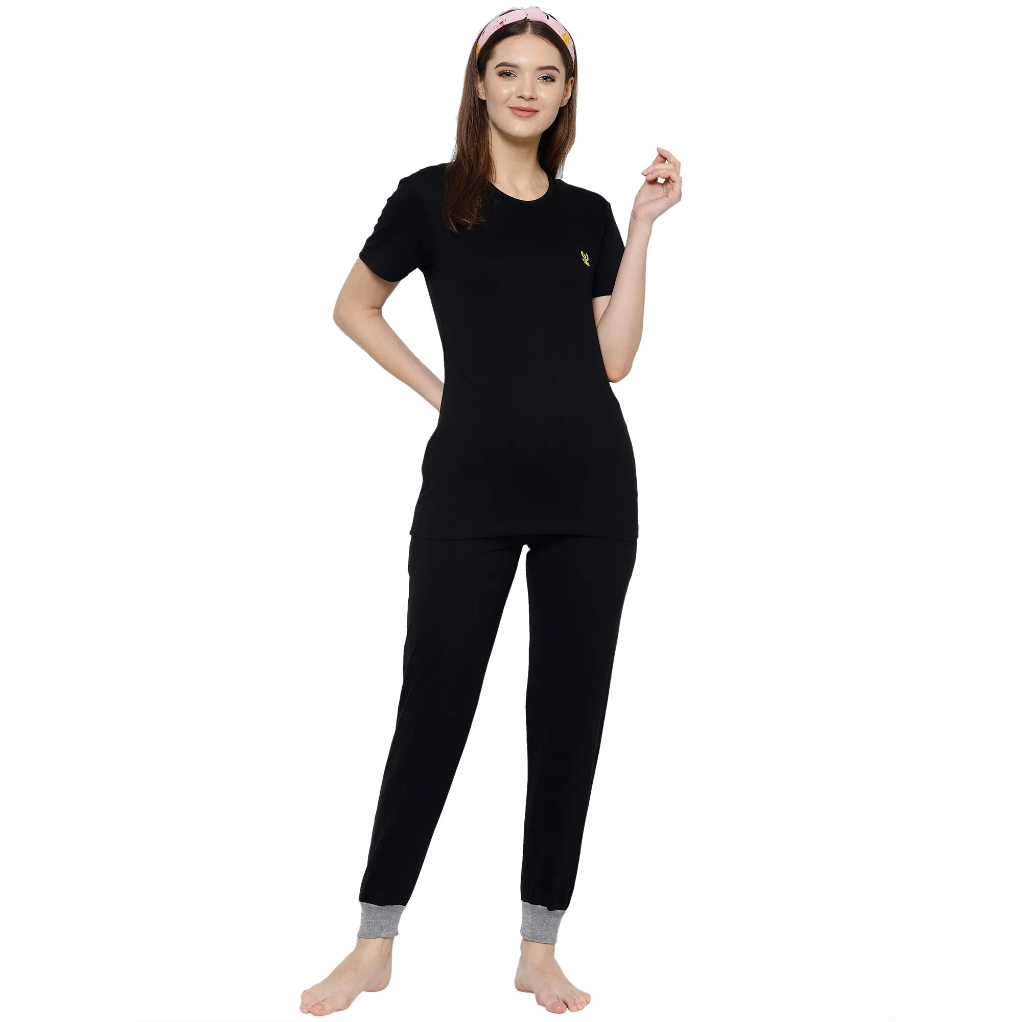 Vimal Jonney Black Women's Night Suit