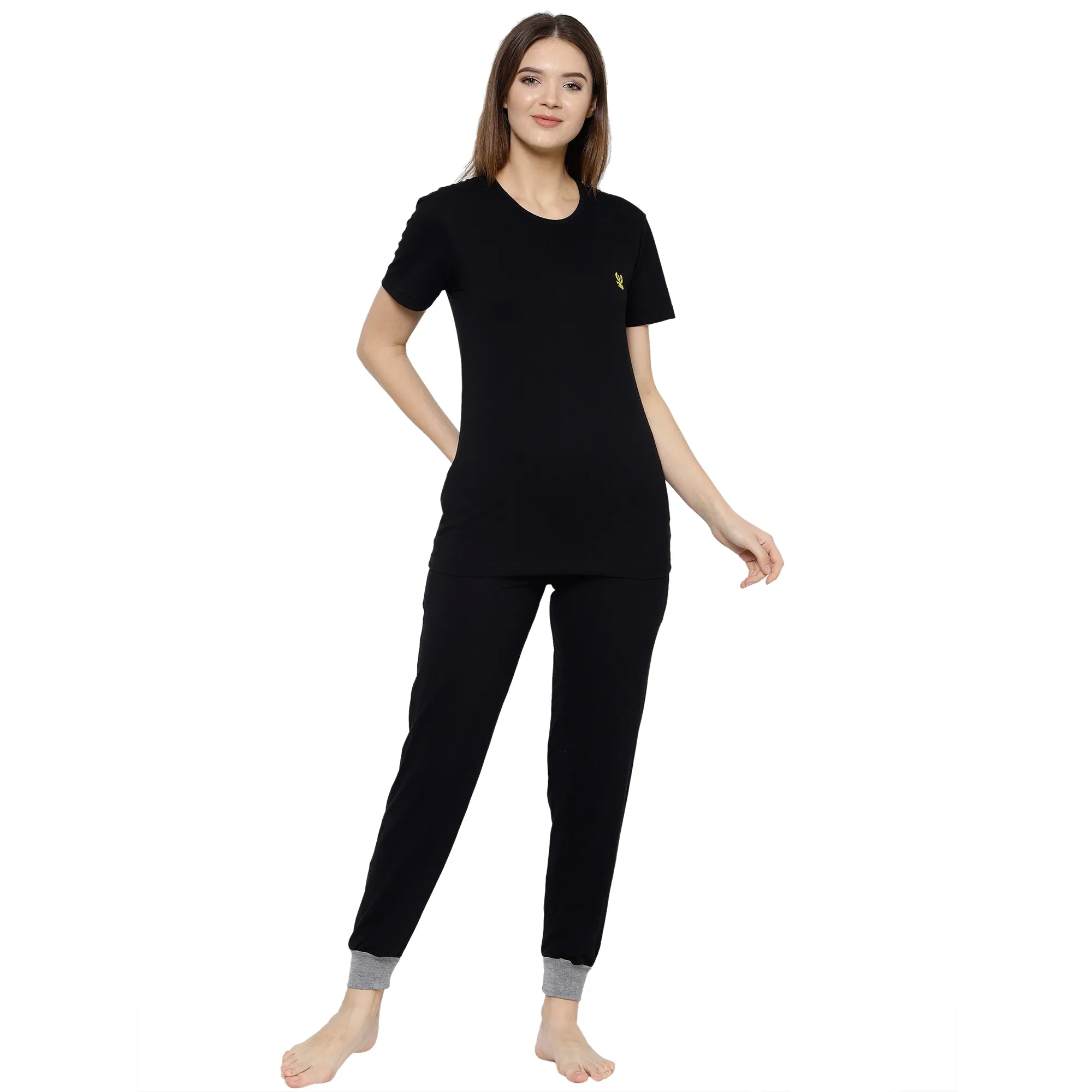 Vimal Jonney Black Women's Night Suit