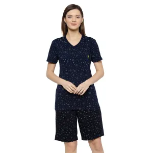 Vimal Jonney Blue Women's Night Suit